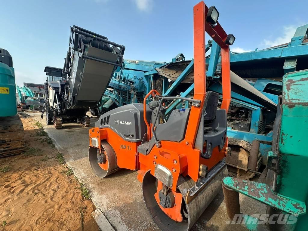 Hamm HD12VV Çift tamburlu silindirler