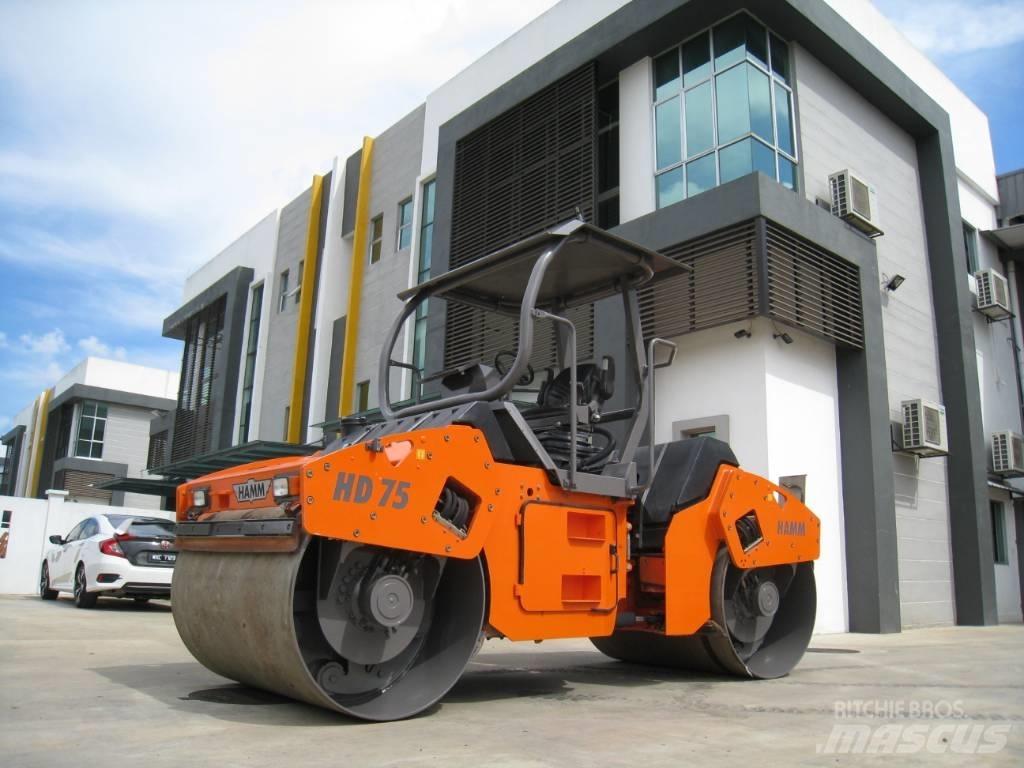 Hamm HD 75 Çift tamburlu silindirler