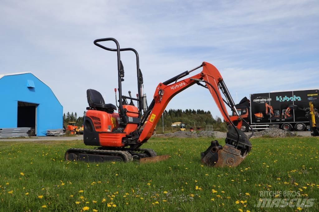 Kubota U10-3 Mini ekskavatörler, 7 tona dek