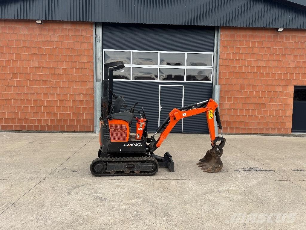 Doosan DX 10 Z Mini ekskavatörler, 7 tona dek