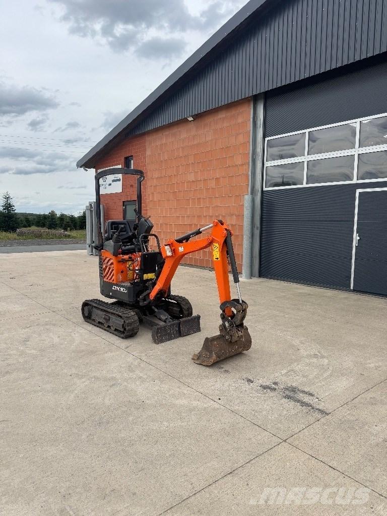 Doosan DX 10 Z Mini ekskavatörler, 7 tona dek