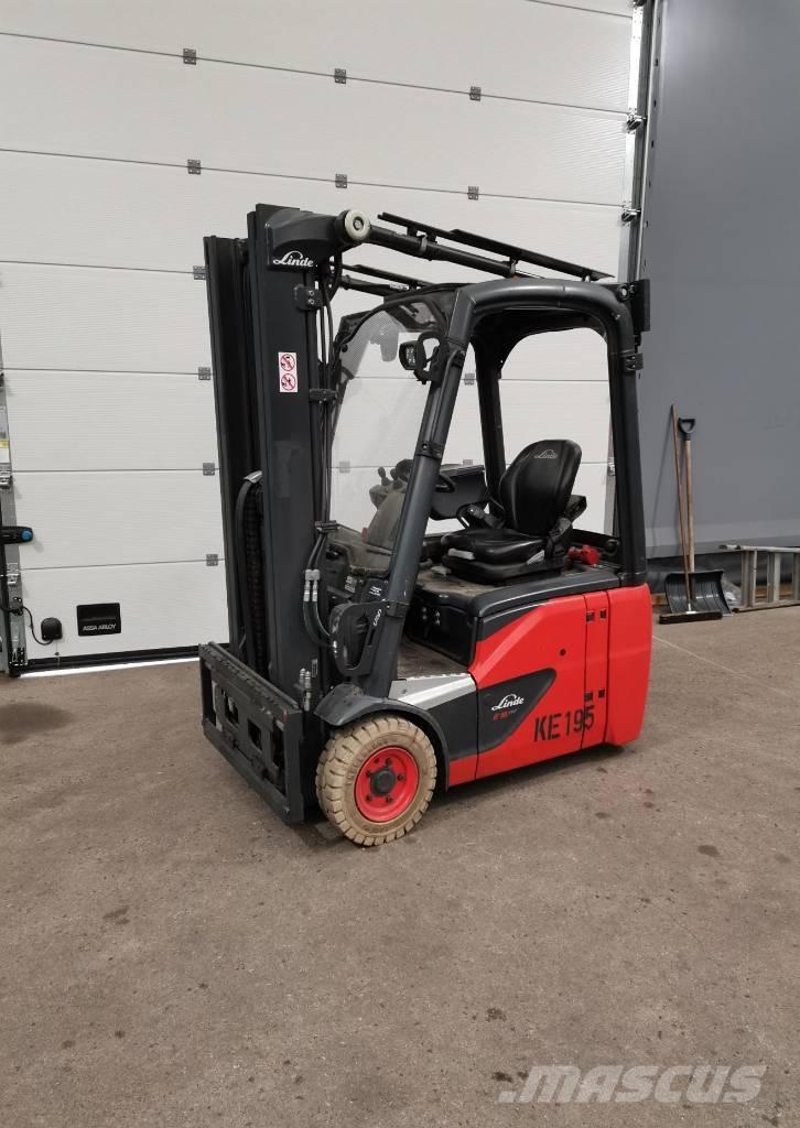 Linde E 16 C-02 Elektrikli forkliftler