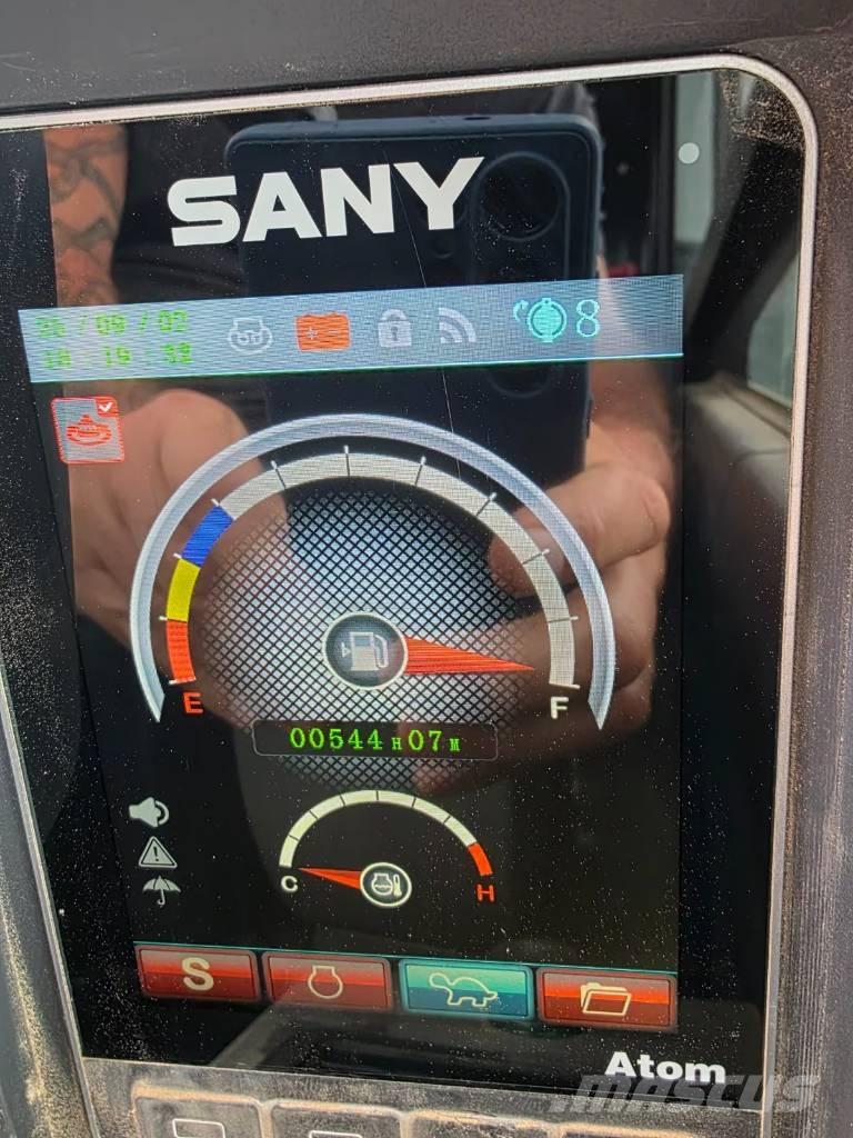 Sany SY 35 U Mini ekskavatörler, 7 tona dek