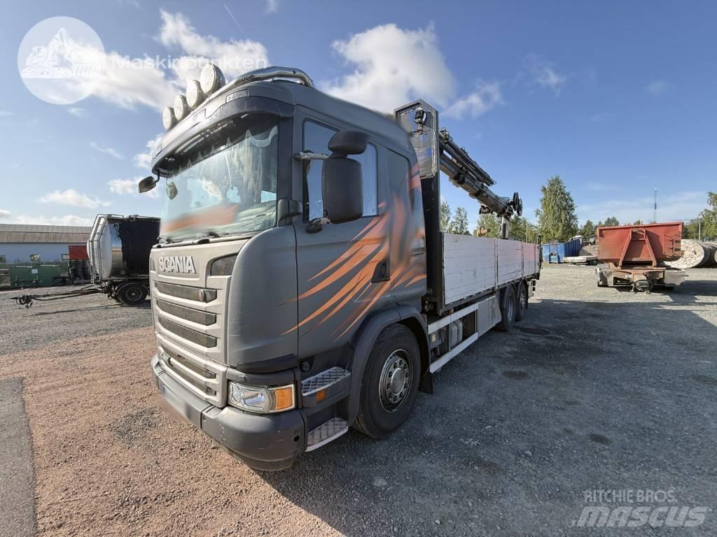 Scania G 450 LB Araç üzeri vinçler