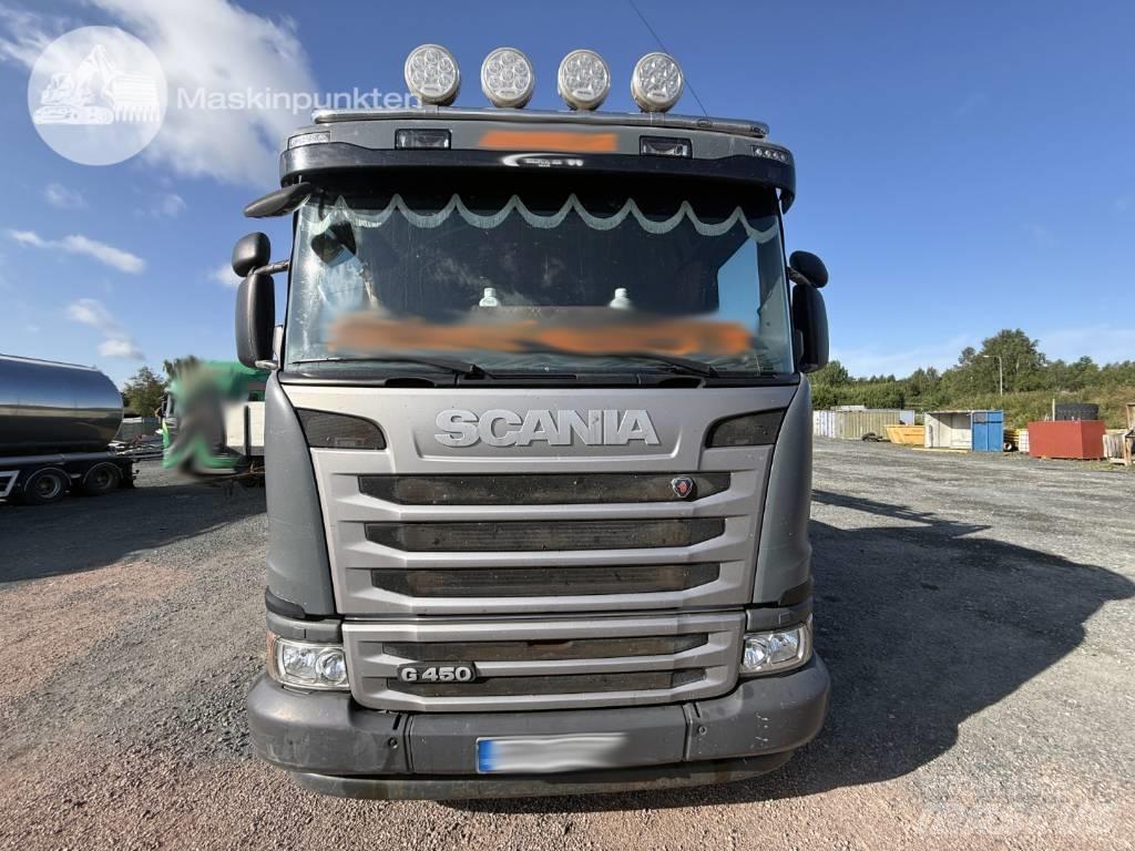 Scania G 450 LB Araç üzeri vinçler