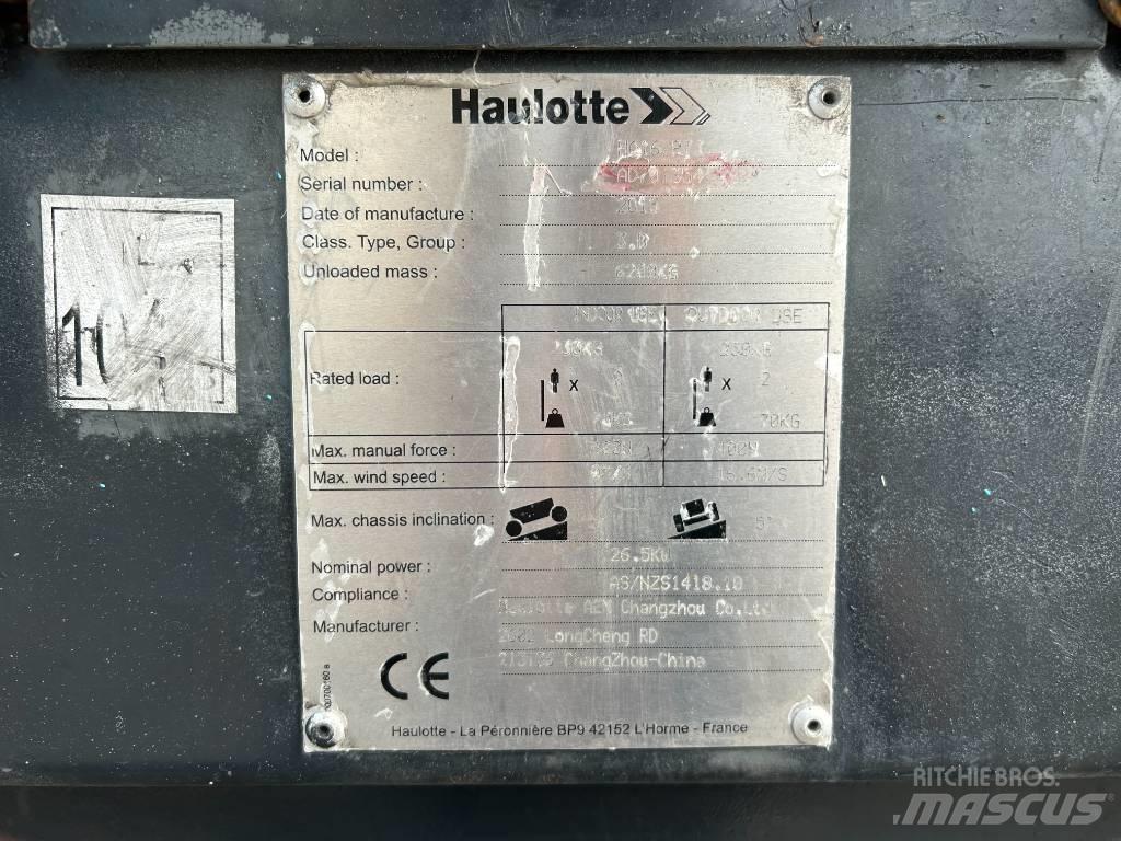 Haulotte HA16RTJ PRO Körüklü personel platformları