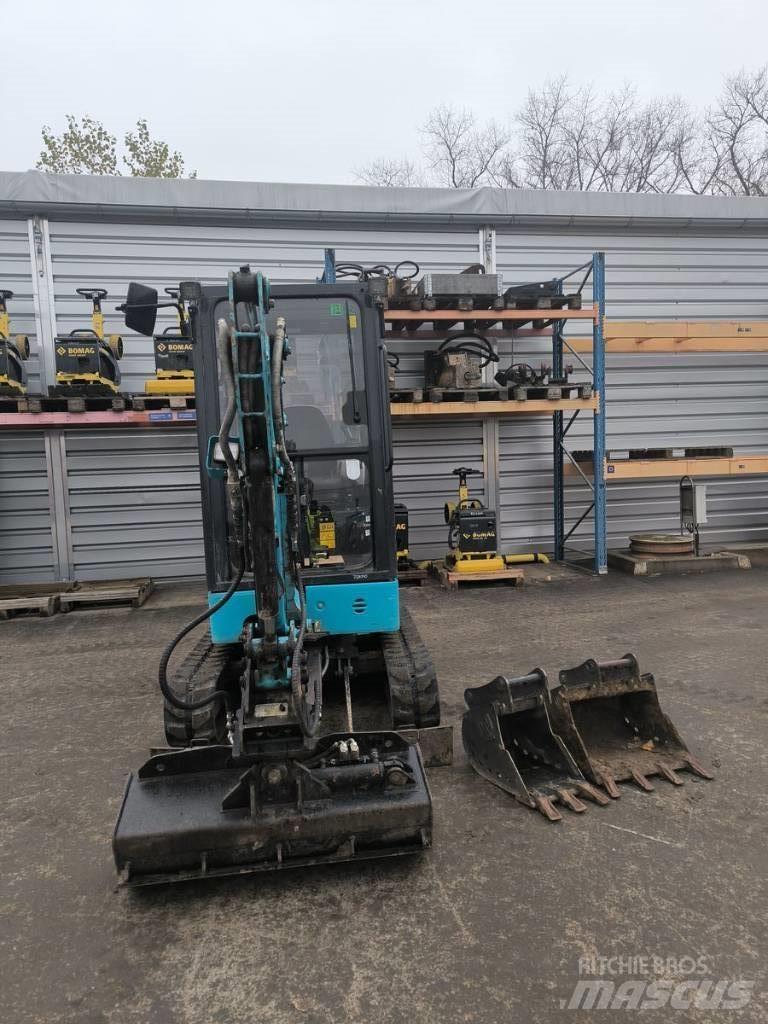 Airman AX19 Mini ekskavatörler, 7 tona dek