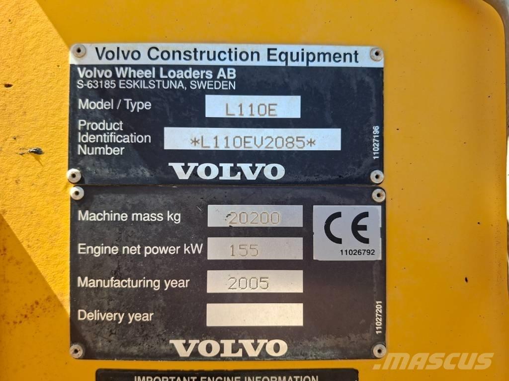 Volvo L 110 E Tekerlekli yükleyiciler