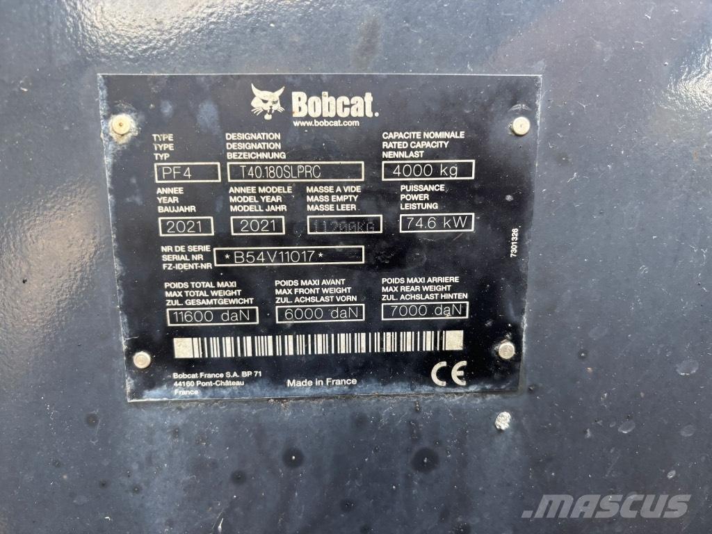 Bobcat T 40.180 Teleskopik yükleyiciler