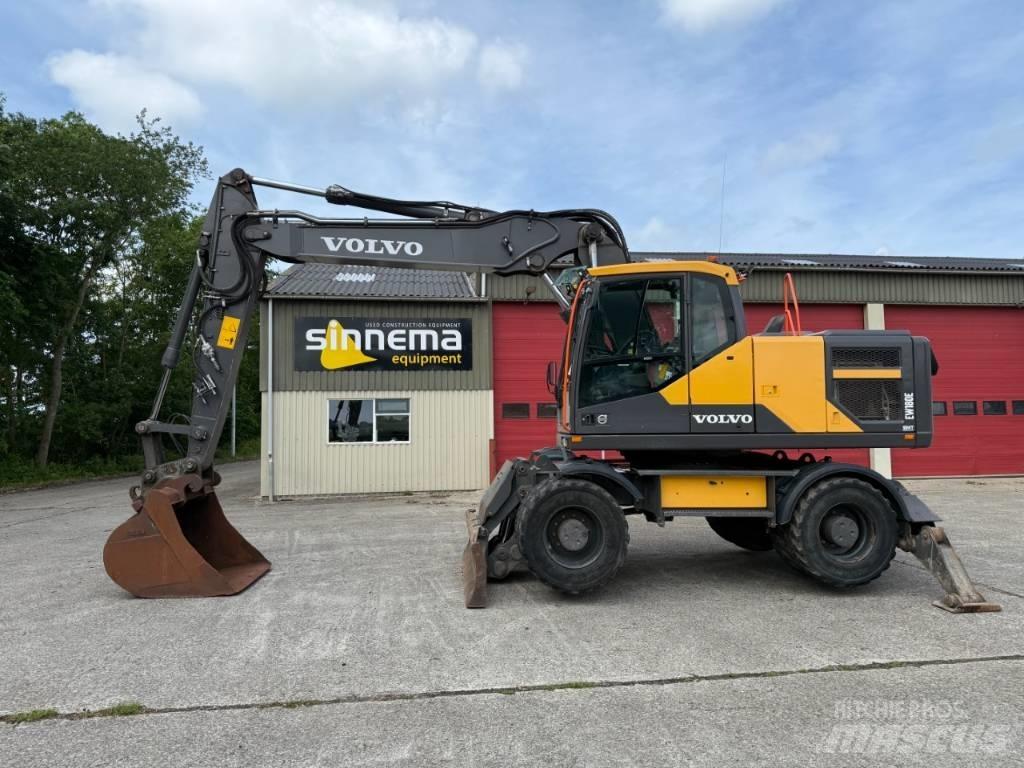 Volvo EW180E Lastik tekerli ekskavatörler