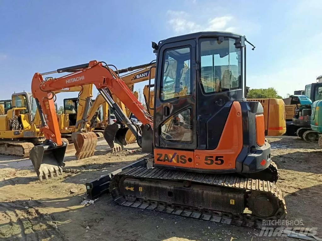 Hitachi ZX 55 Mini ekskavatörler, 7 tona dek