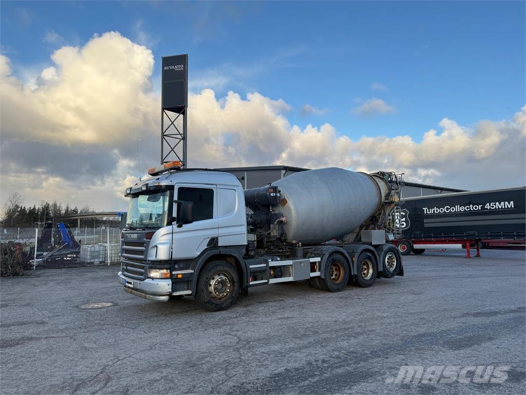 Scania P420 8x4 Transmikserler
