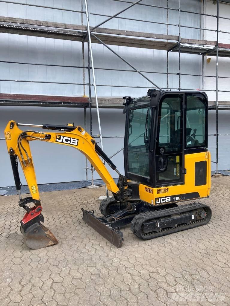 JCB 19 C-1 Mini ekskavatörler, 7 tona dek