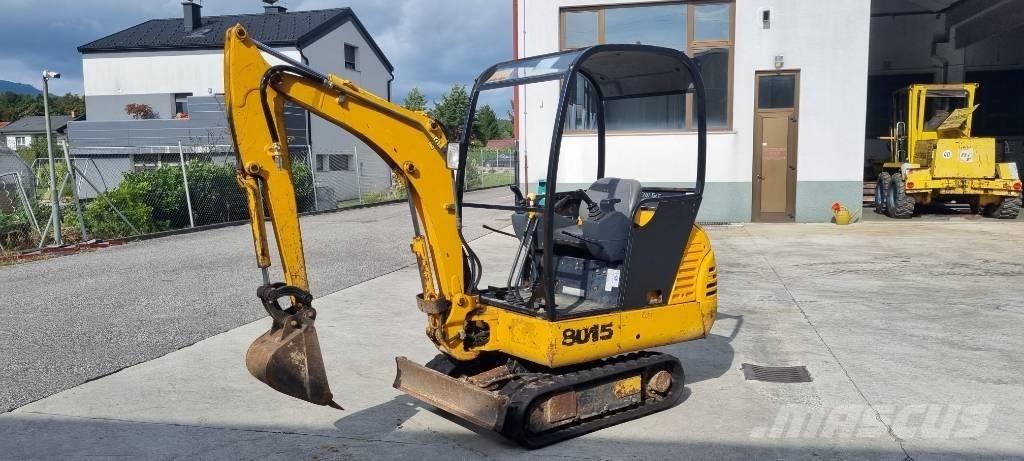 JCB 8015 Mini ekskavatörler, 7 tona dek