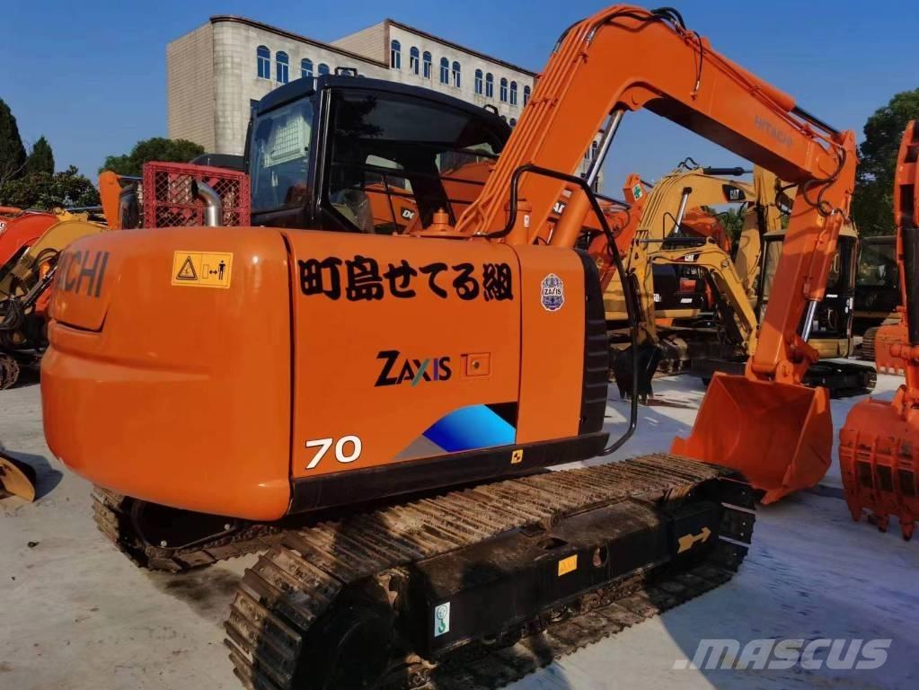 Hitachi ZX 70 Mini ekskavatörler, 7 tona dek
