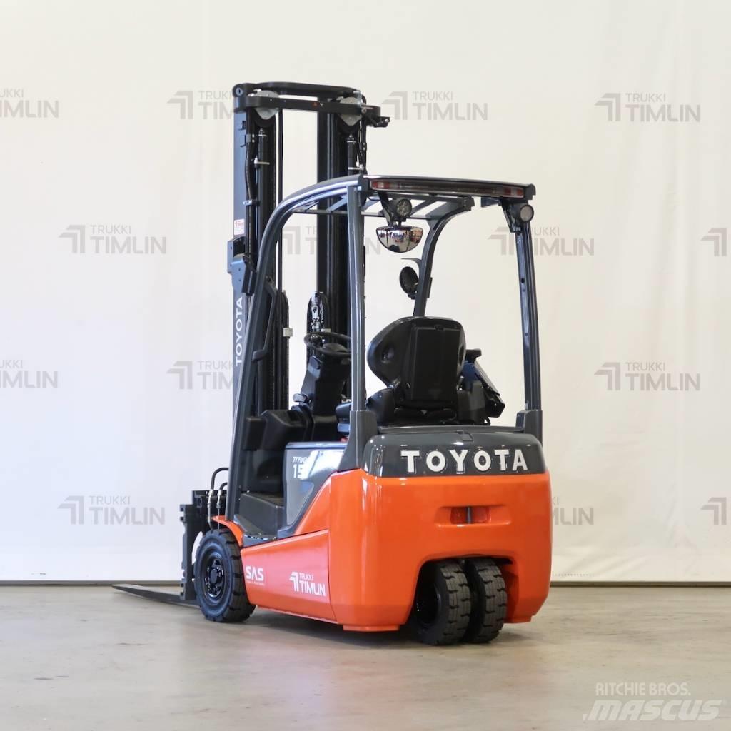 Toyota 8FBE15T Elektrikli forkliftler