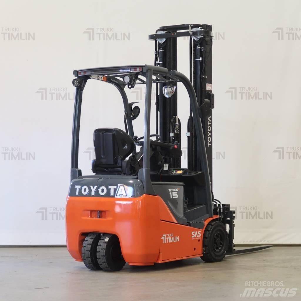 Toyota 8FBE15T Elektrikli forkliftler
