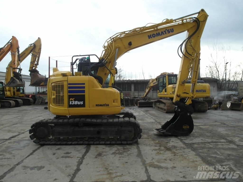 Komatsu PC 138 US-11 Paletli ekskavatörler