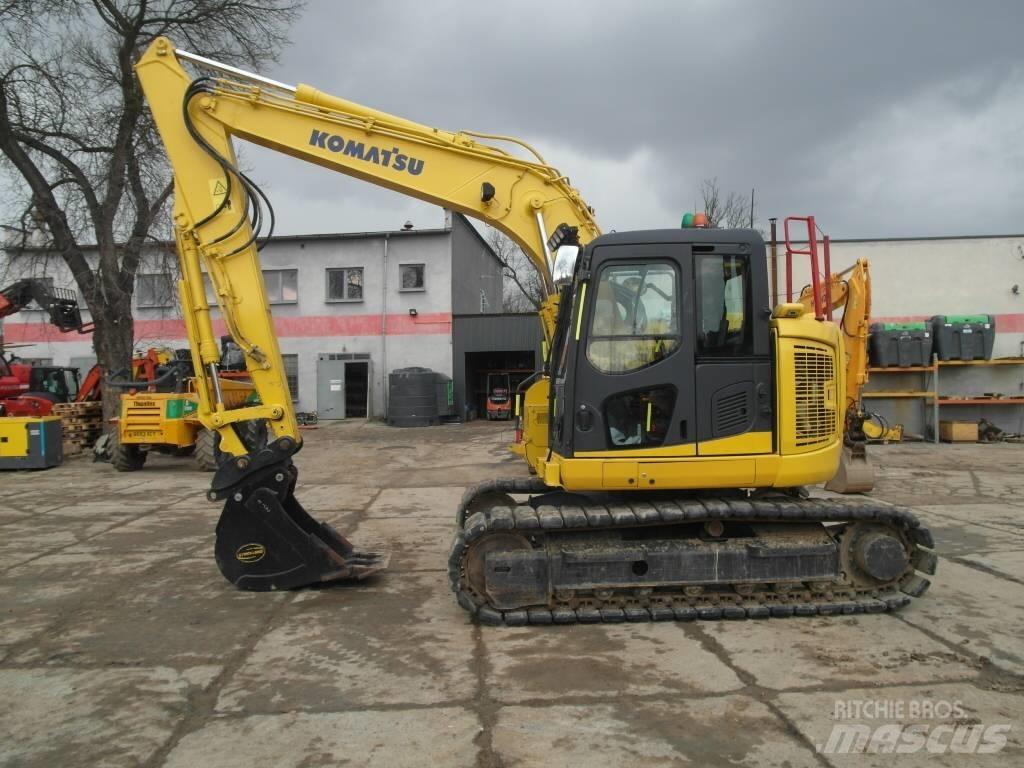 Komatsu PC 138 US-11 Paletli ekskavatörler
