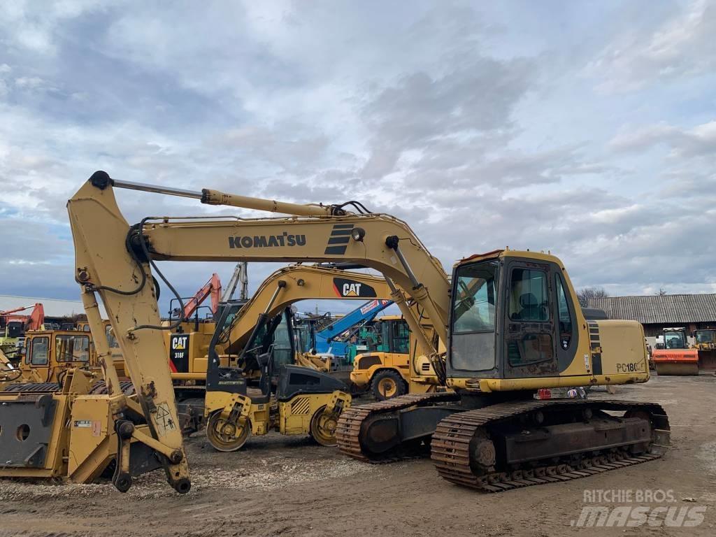 Komatsu PC 180 LC-6K Paletli ekskavatörler