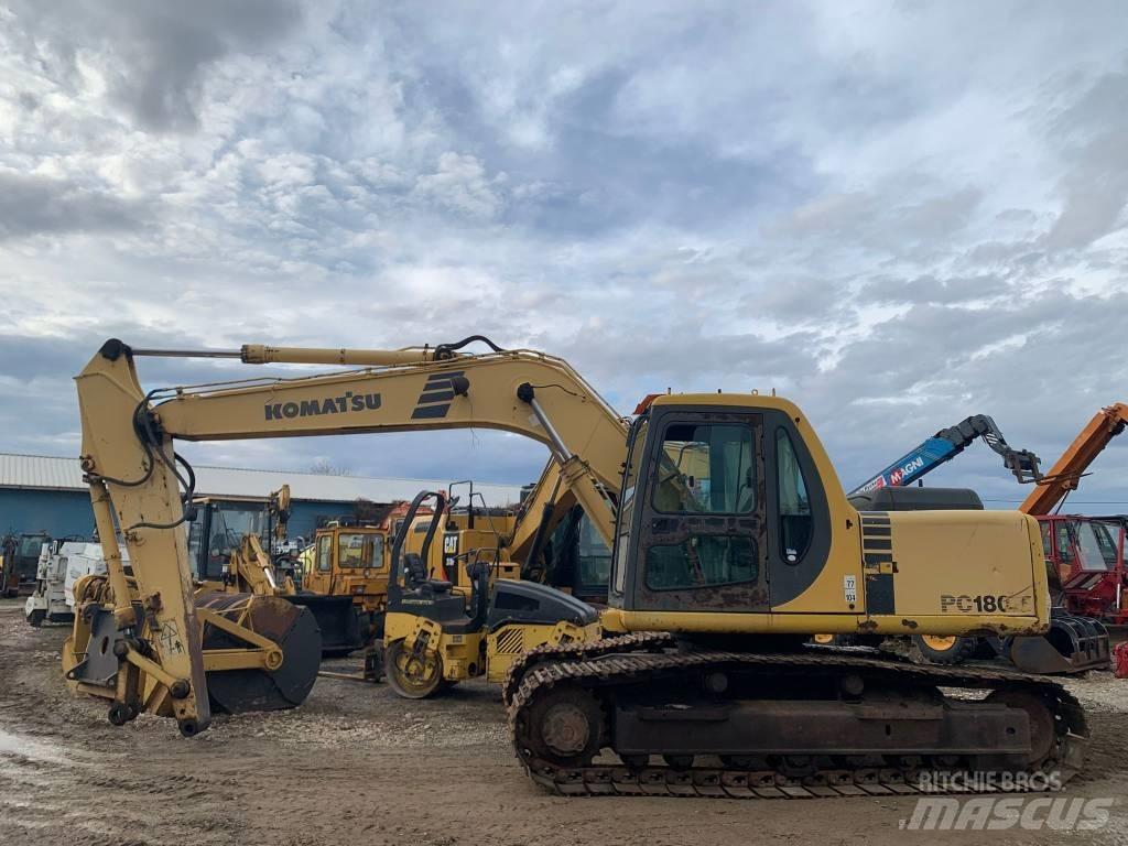 Komatsu PC 180 LC-6K Paletli ekskavatörler