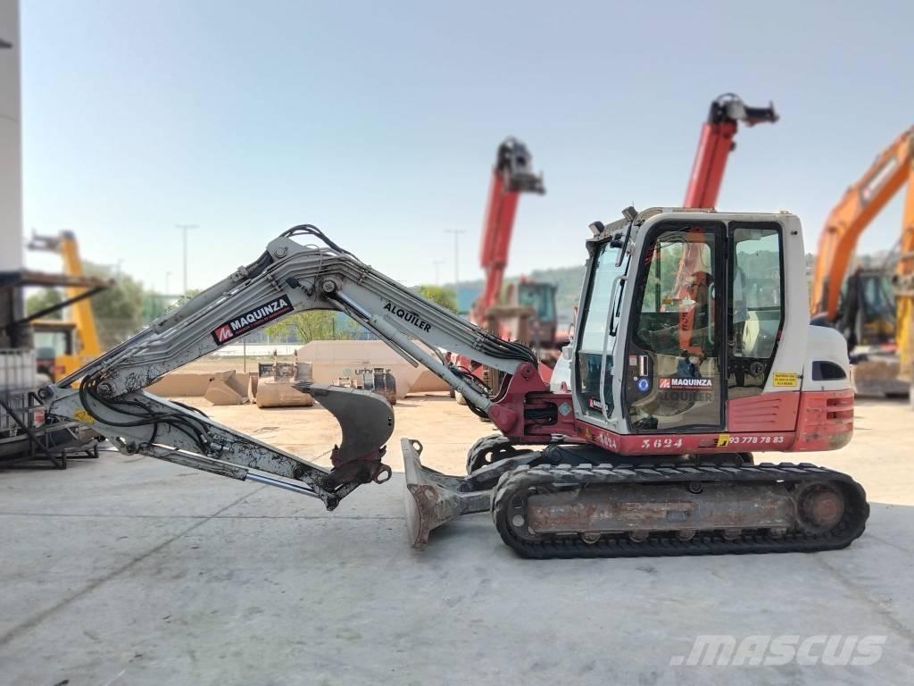 Takeuchi TB290 Mini ekskavatörler, 7 tona dek
