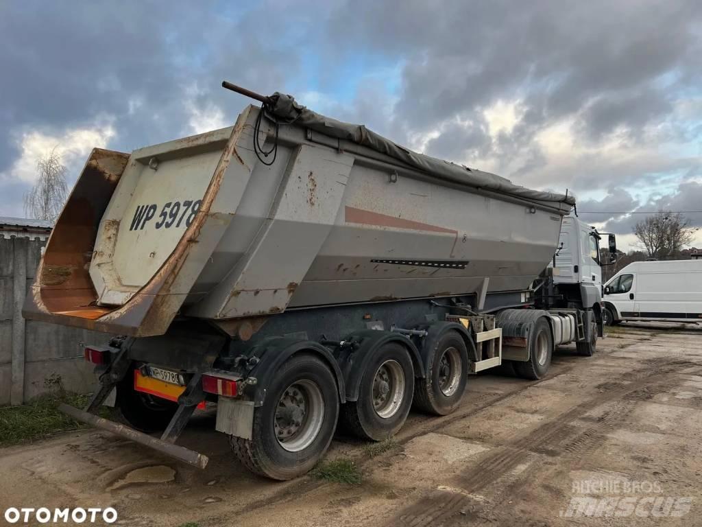 Meiller MHPS 12/27 Damperli çekiciler