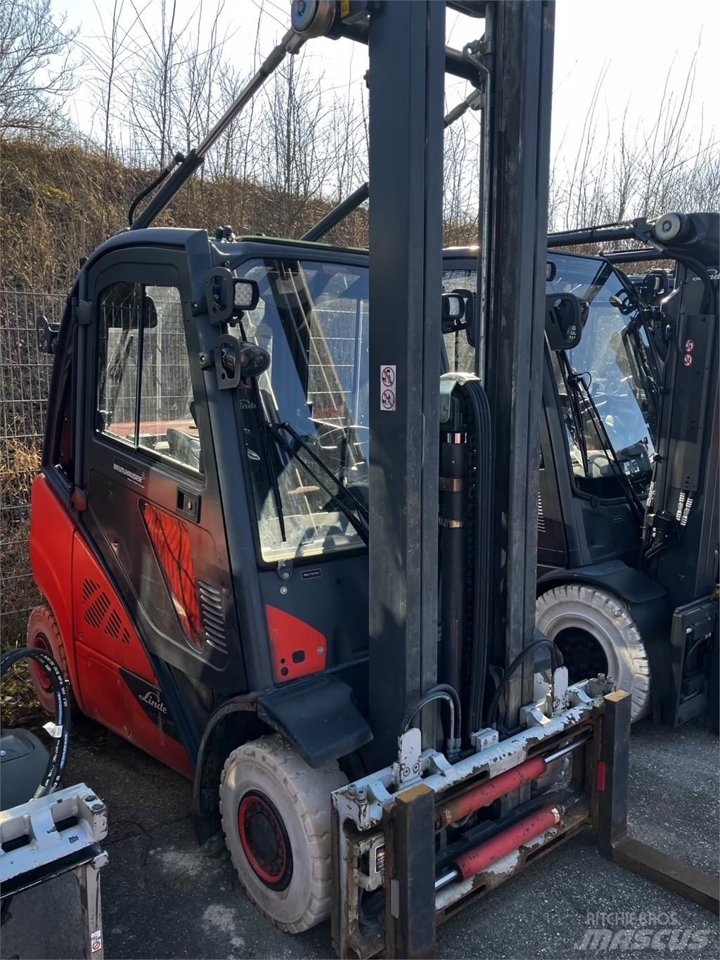 Linde H25T LPG'li forkliftler