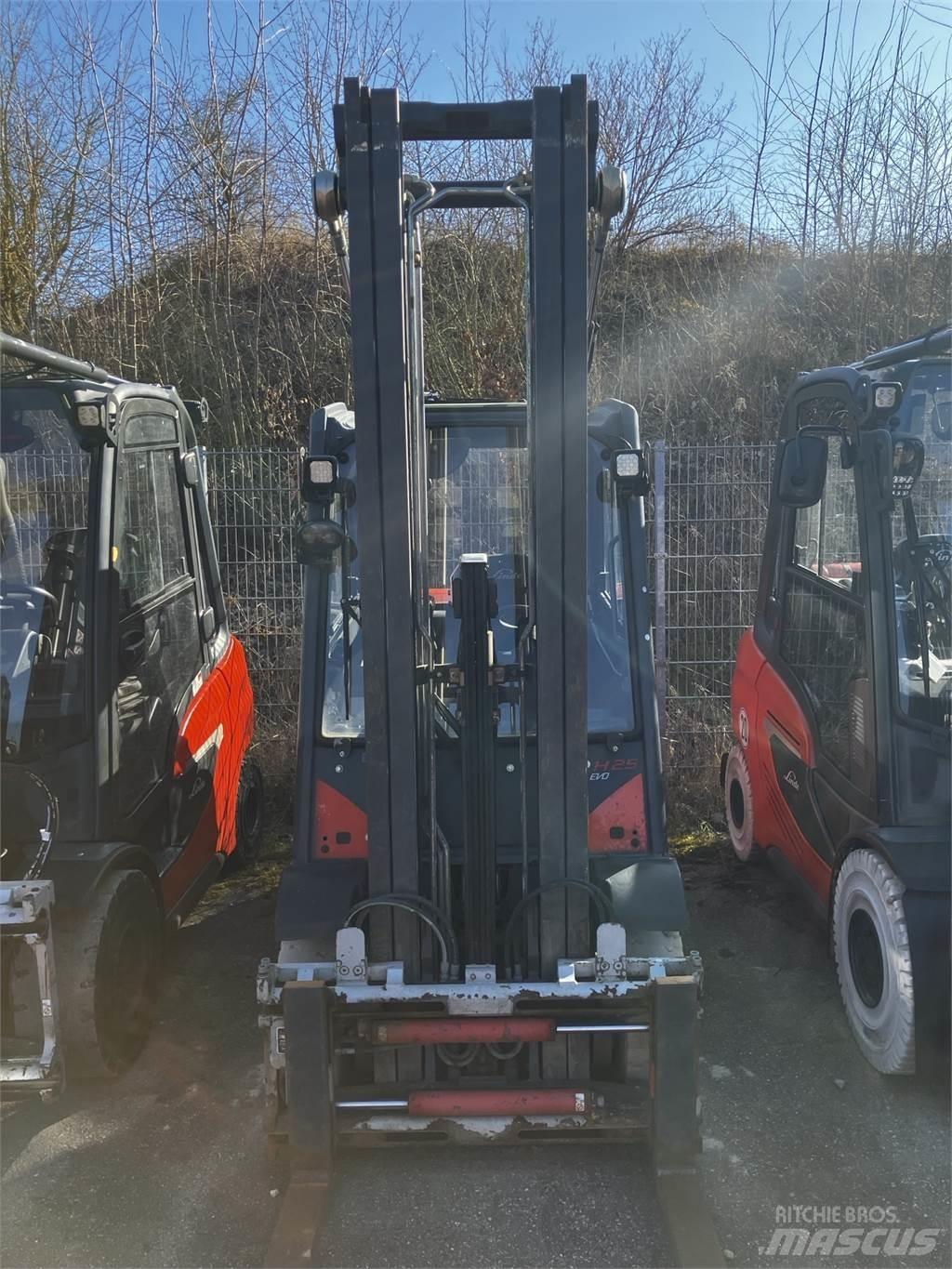 Linde H25T LPG'li forkliftler
