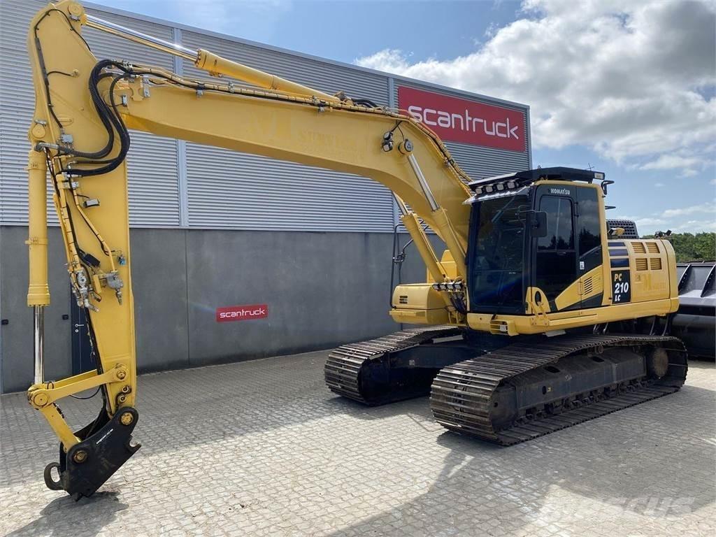 Komatsu PC210LC-11 Paletli ekskavatörler