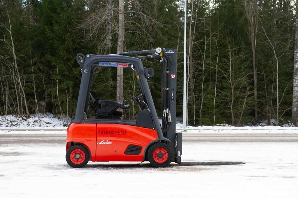 Linde E 16 P Elektrikli forkliftler