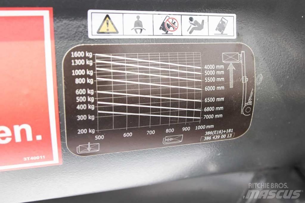 Linde E 16 P Elektrikli forkliftler