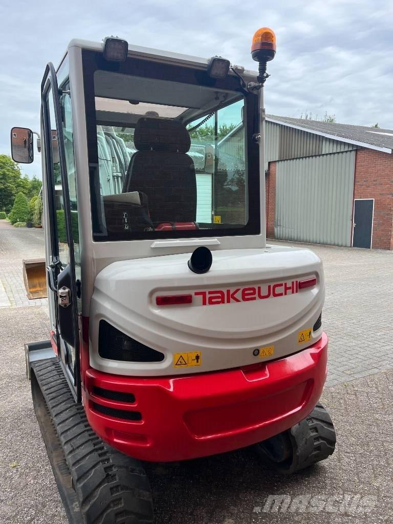 Takeuchi tb235-2 Mini ekskavatörler, 7 tona dek