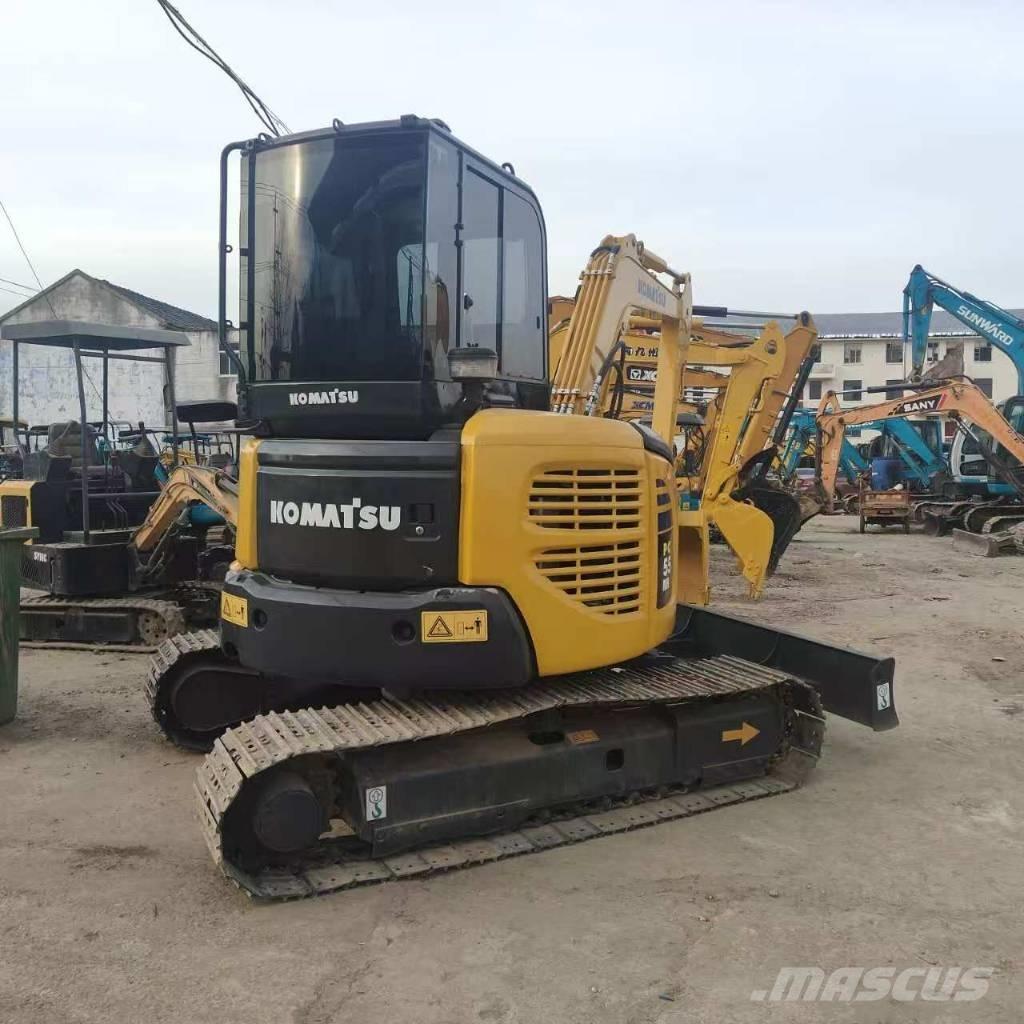 Komatsu PC 55 Mini ekskavatörler, 7 tona dek