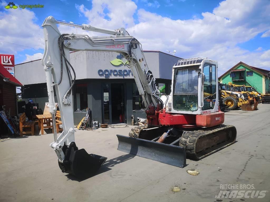 Takeuchi TB180FR Midi ekskavatörler 7 - 12 t