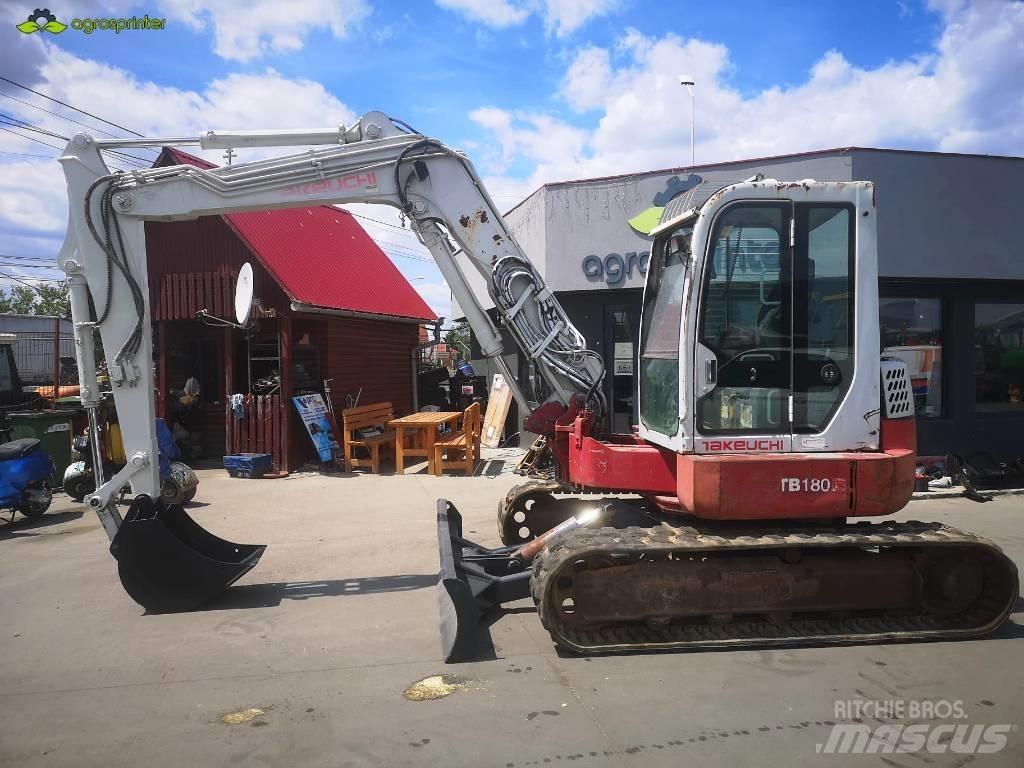 Takeuchi TB180FR Midi ekskavatörler 7 - 12 t