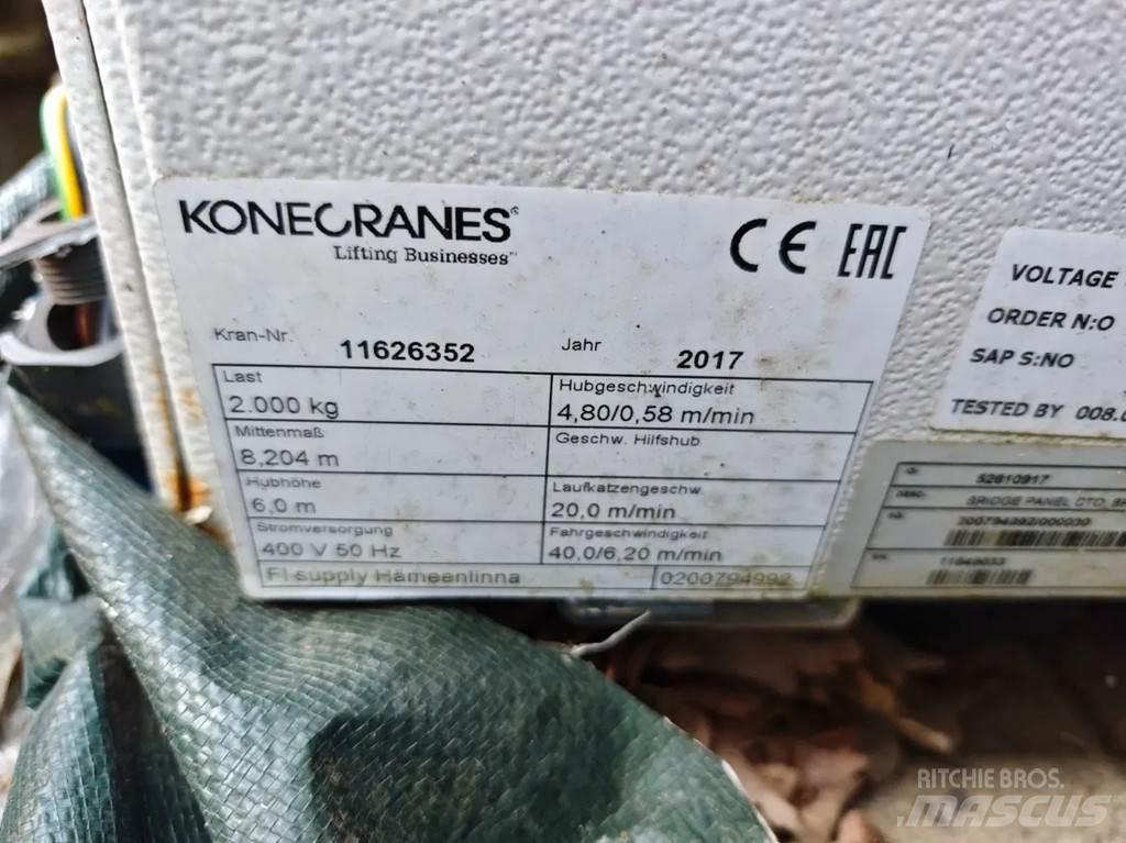 Konecranes 2 Ton Köprü ve Portal Vinçler