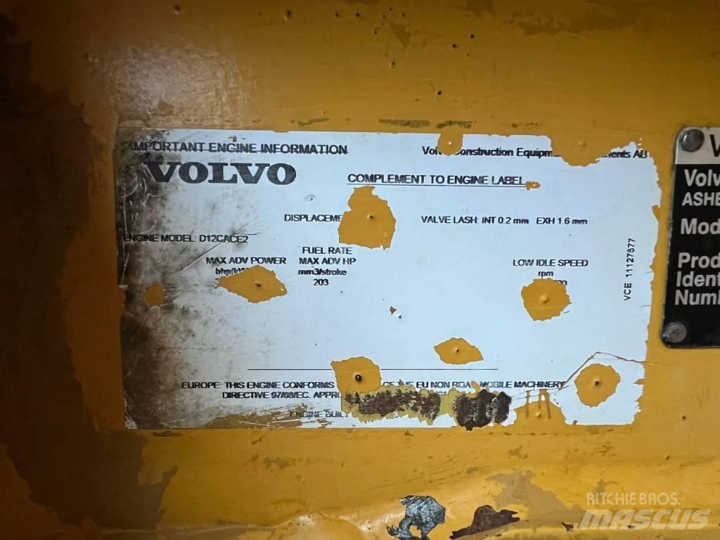Volvo A40D Belden kirma kaya kamyonu