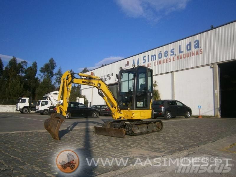 Komatsu PC26MR-3 Mini ekskavatörler, 7 tona dek