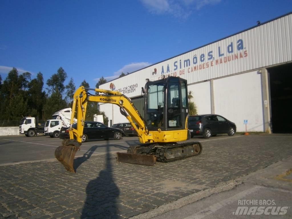 Komatsu PC26MR-3 Mini ekskavatörler, 7 tona dek