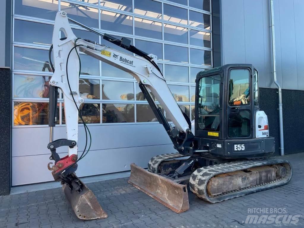 Bobcat E55 Mini ekskavatörler, 7 tona dek