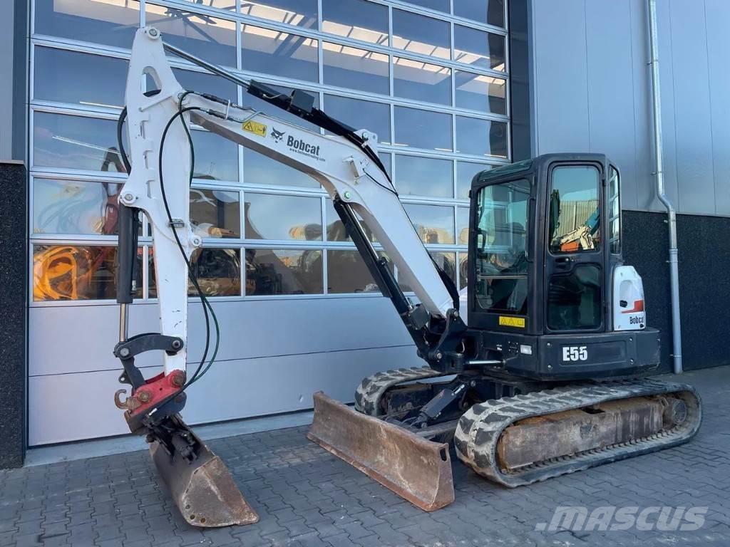 Bobcat E55 Mini ekskavatörler, 7 tona dek