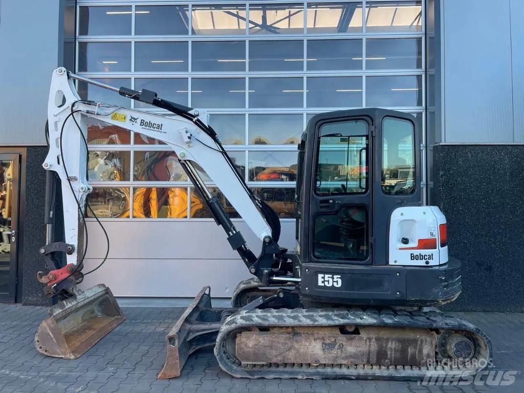 Bobcat E55 Mini ekskavatörler, 7 tona dek