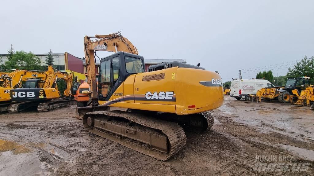 CASE CX 240 B Paletli ekskavatörler