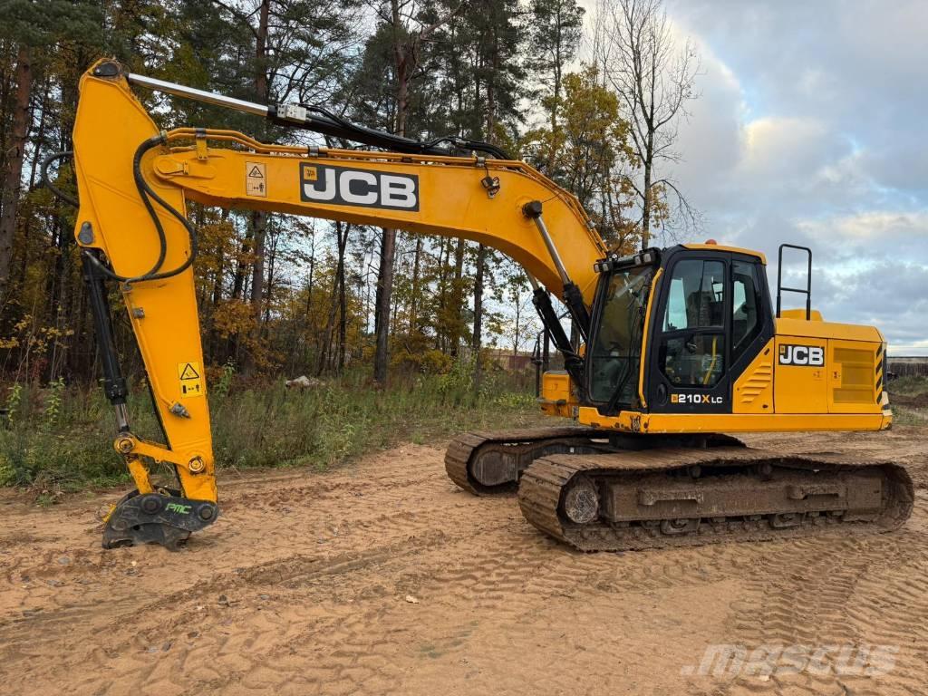 JCB 210 Paletli ekskavatörler