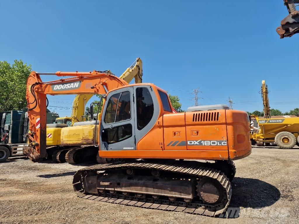 Doosan DX 180 LC Paletli ekskavatörler