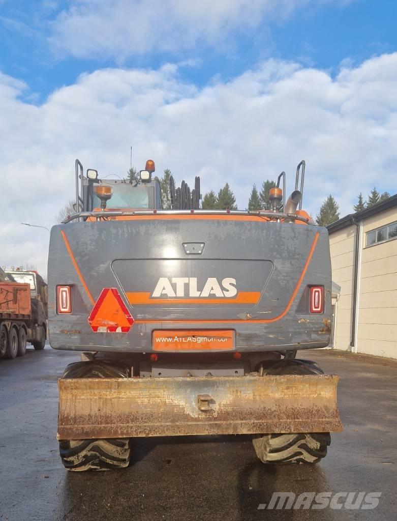 Atlas 160W Lastik tekerli ekskavatörler