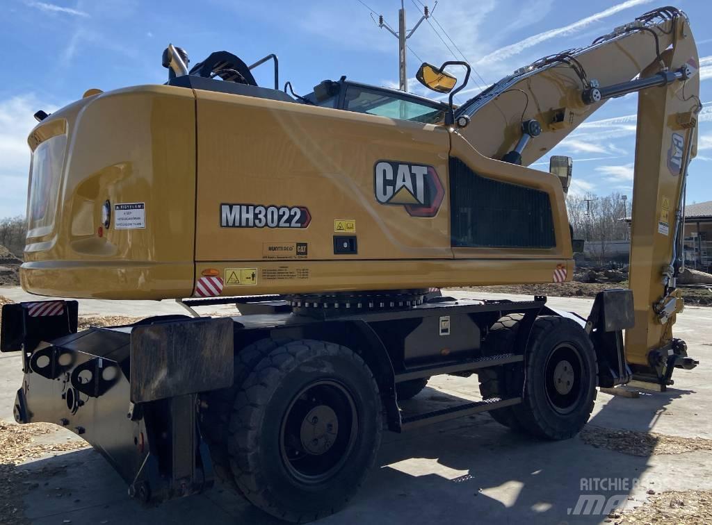 CAT MH 3022 Lastik tekerli ekskavatörler