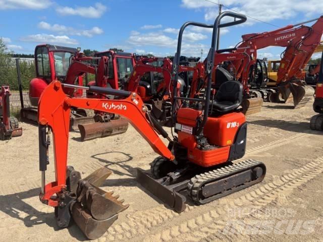 Kubota U 10-3 Mini ekskavatörler, 7 tona dek