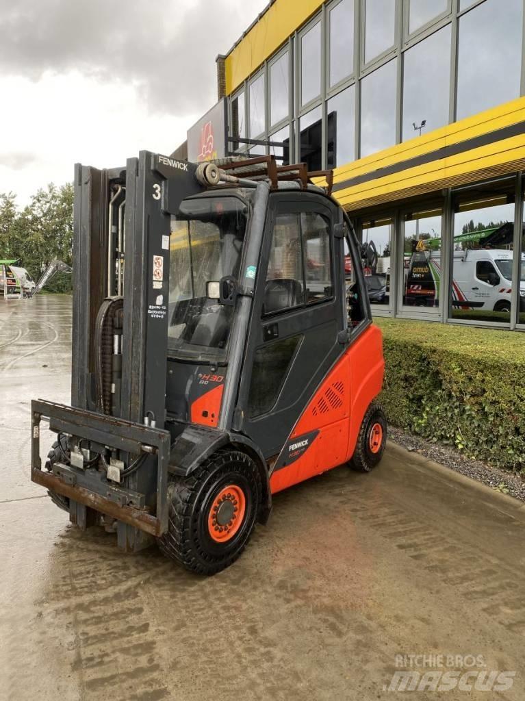 Linde H30CNG-02 LPG'li forkliftler